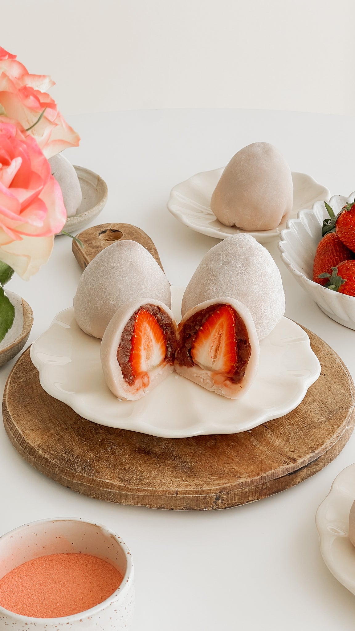 Strawberry Mochi