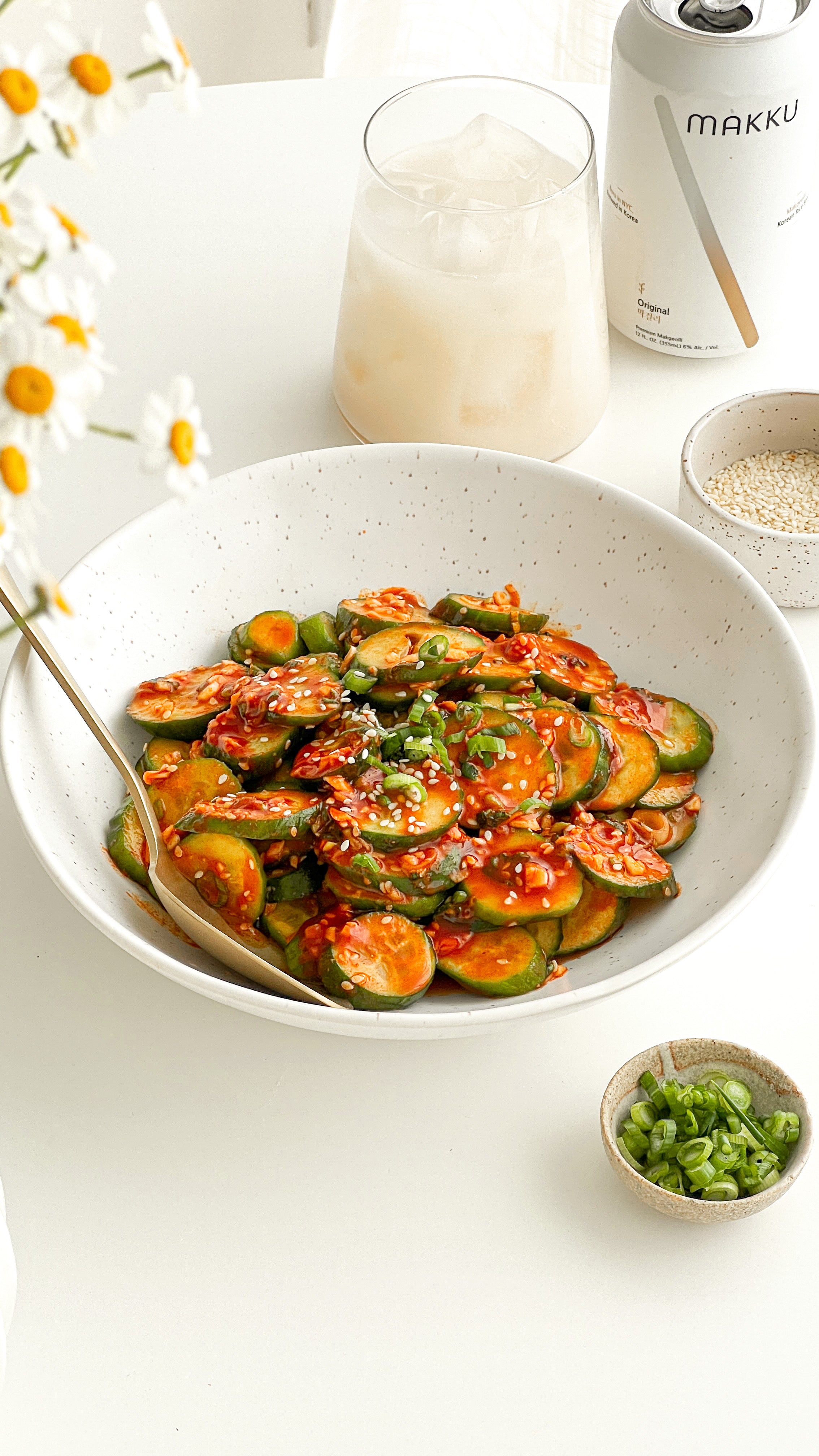 Korean Cucumber Salad (Oi Muchim 오이무침) – Sool