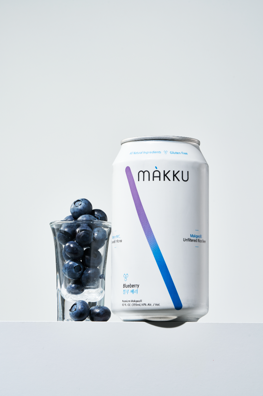 Makku Blueberry - Makgeolli (Korean Rice Brew)